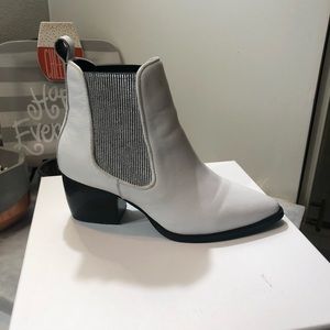 Sol Sana White Booties